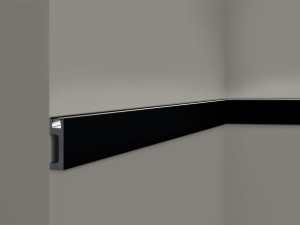 Listwa ścienna oświetleniowa czarna IL10 Wallstyl NMC