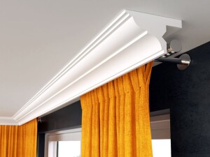 Listwa do zabudowy karnisza LKOP1 - maskownica karnisza