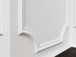 Klasyczne ramki na ścianę - zestaw P8030 + P8030C Orac Decor