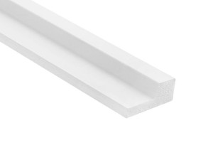 Zakończenie do lamela Stretto Prawe Białe 200 cm L0101RT Mardom Decor