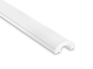 Zakończenie lewe panela ściennego premium malowane na biało WP001LP Duna Mardom Decor