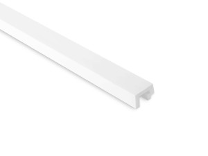 Zakończenie do lamela premium Largo Lewe malowane na biało L0301LP Mardom Decor