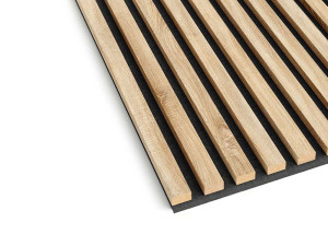 Panel 3D na filcu 60x60 - Dąb Sonoma - LAMEO
