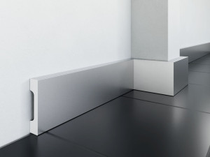 Listwa przypodłogowa LPC-23 malowana na Srebrny RAL 9006 Creativa