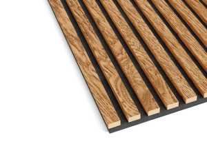 Panel 3D na filcu 60x60 - Fornir Dębowy - LAMEO
