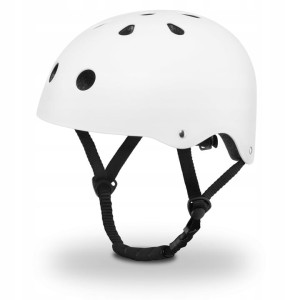 Kask rowerowy dziecięcy Lionelo Helmet - biały