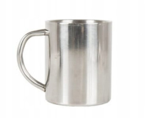 Kubek turystyczny - Lifeventure Stainless Steel Camping Mug - 300ml