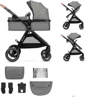 Kinderkraft Esme 3w1 - wózek głęboko-spacerowy z fotelikiem