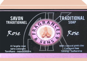 Savon rose sauvage en 100 grammes