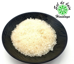 Sel de bain blanc de l'Himalaya 1 Kg