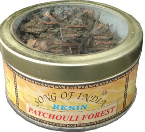 Encens résine patchouli forest song of india