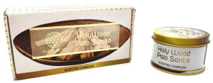 Bougie fleur de vie palo santo 120 gr
