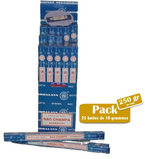 Pack de 25 boites de nag champa 10 gr