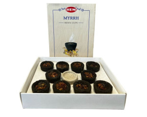 Coupe de charbon et résine Hem - myrrh