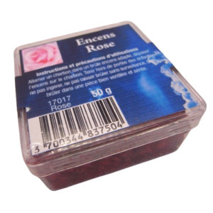 Encens Rose résine 50 gr