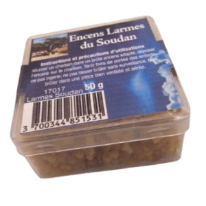 Encens Larmes du Soudan résine 50 gr