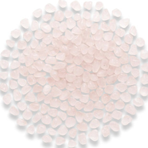 Amas de Quartz rose 250gr
