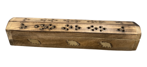 Porte encens grande boite motifs éléphant