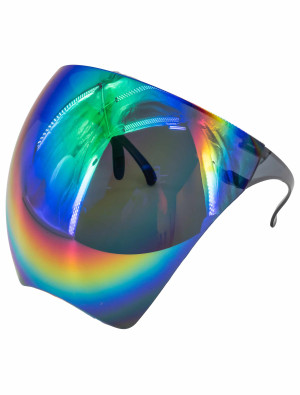 Brille Visier bunt