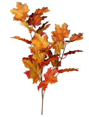 Ahorn-Zweig 45cm orange
