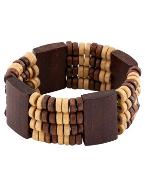 Armband Holz braun