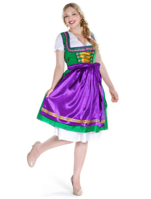Dirndl Lidia 40, Damen, Grün | Trachtenmode für Oktoberfest | Deiters