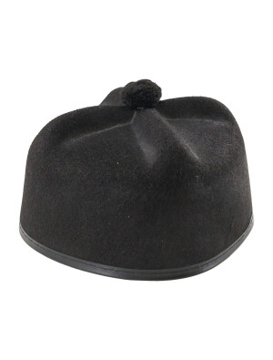 Hut Pfarrer schwarz 58