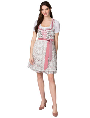 Dirndl Raja, Damen, Weiß | Trachtenmode für Oktoberfest | Deiters