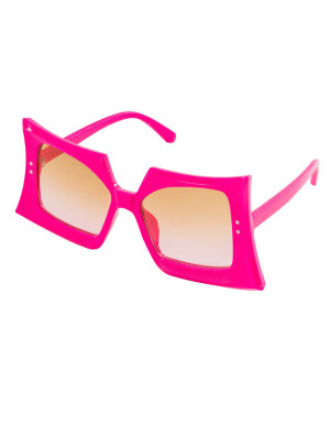 Brille 70s pink