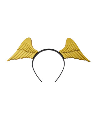 Haarreif Flügel gold