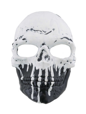 Maske Skull schwarz/weiß | Kostümzubehör & Accessoires für Karneval & Halloween | Deiters