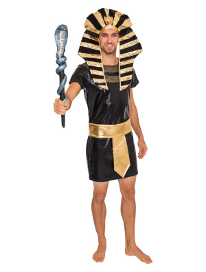Pharao 2-tlg. Herren schwarz/gold L