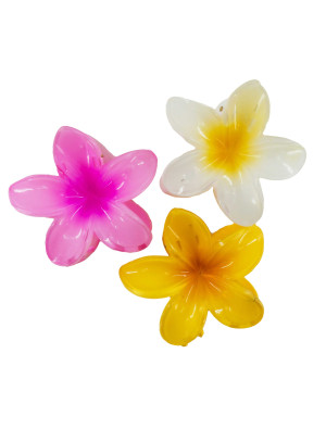 Haarklammern Blumen Set 3-tlg. bunt