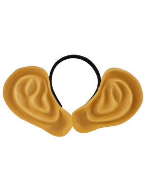 Haarreif mit großen Ohren beige