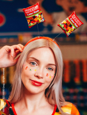 Haarreif HARIBO Color-Rado bunt