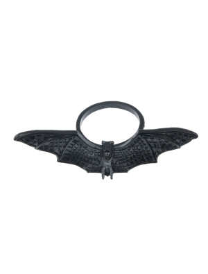Ring Fledermaus schwarz
