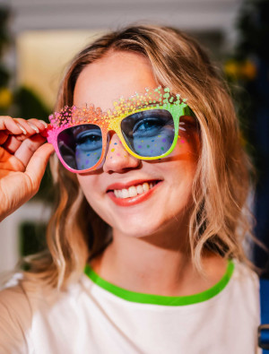 Brille Ahoj-Brause bunt