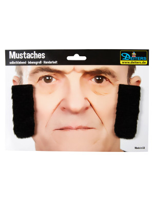 Koteletten schwarz | Kostümzubehör & Accessoires für Karneval & Halloween | Deiters