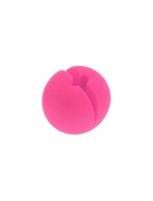 Clownsnase Schaumstoff Unifarben pink