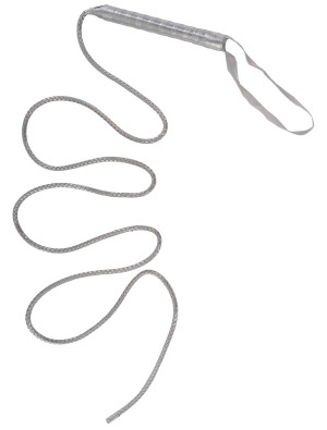 Peitsche 180cm silber