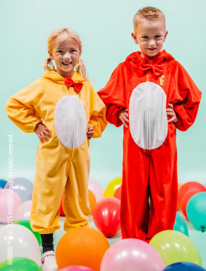 Overall HARIBO Goldbären Plüsch für Mädchen in gelb | Karneval | Tierkostüme | Deiters