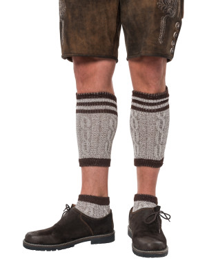 Tirolerstrumpf Set 2-tlg. braun 39-42