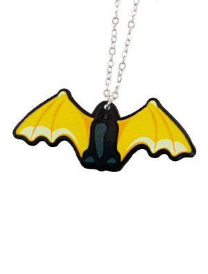 Halskette HARIBO Vampire gelb