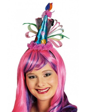 Haarreif Minihut Clown bunt | Kostümzubehör & Accessoires für Karneval & Halloween | Deiters