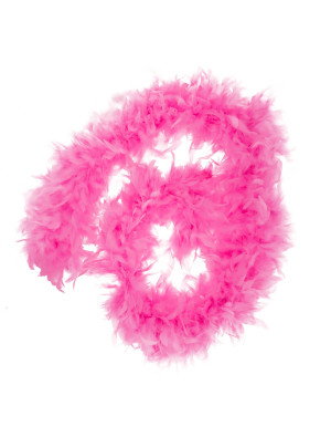 Federboa de luxe 115g 180cm rosa | Kostümzubehör & Accessoires für Karneval & Halloween | Deiters