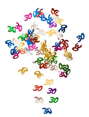 Konfetti 30 bunt 15g | Partydeko für Karneval, Halloween & mehr | Deiters