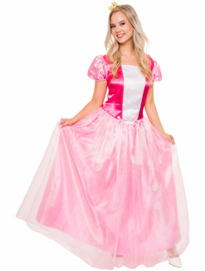 Kleid Prinzessin Damen pink 2XL