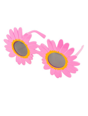 Brille Blume rosa