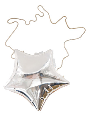 Tasche Stern Metallic silber