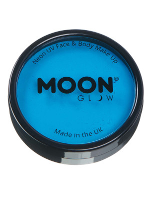 Aqua-Schminke Neon UV 36g neonblau